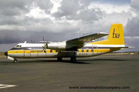 Brymon Airways Handley Page Herald G-ATIG (1982)
