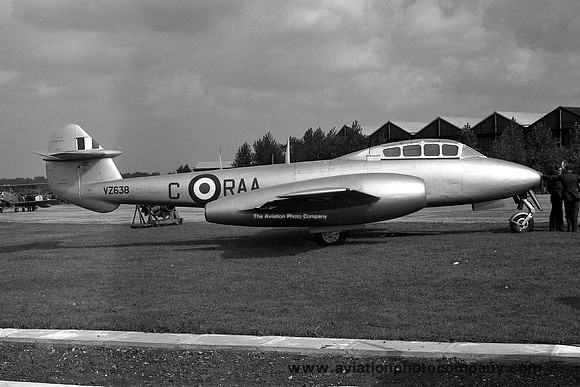 RAF 500 Squadron Gloster Meteor T.7 VZ638/RAA-C (1949)
