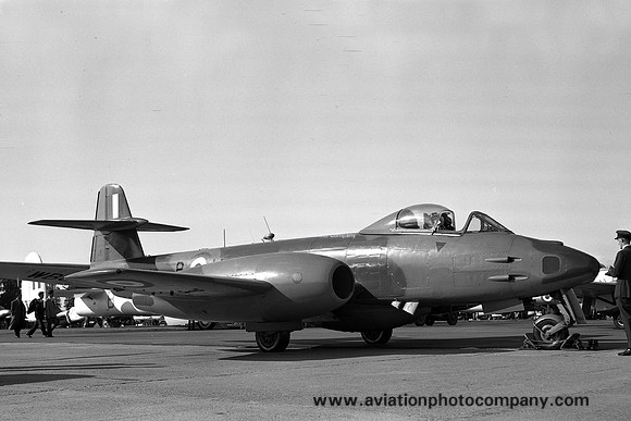RAF 2 Squadron Gloster Meteor FR.9 WB143/B-U (1953)