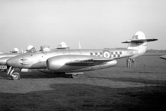 RAF 65 Squadron Gloster Meteor F.4 VT242 (1950)