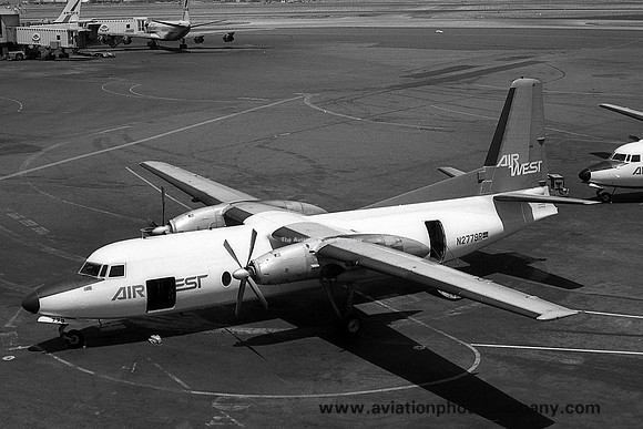 Air West Fairchild F-27A N2779R (1970)