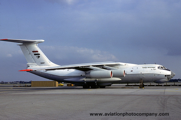 Iraqi Airways Ilyushin Il-76M YI-AKO (1982)