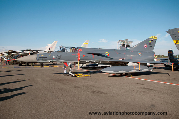 Colombian Air Force ESCOM 111 IAI Kfir C.10 FAC3060 at Rionegro (2013)