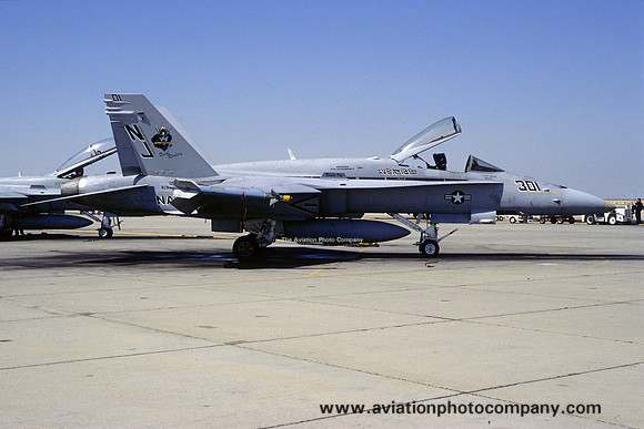 US Navy VFA-125 McDonnell Douglas F/A-18C Hornet 165404/NJ-301 (2000)