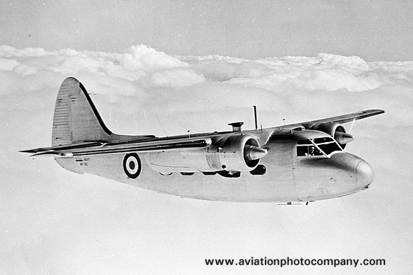 Royal Navy Hunting Sea Prince C.1 WF138 Air to Air