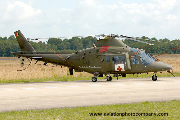 Belgian Army Agusta A-109BA H40 (2009)