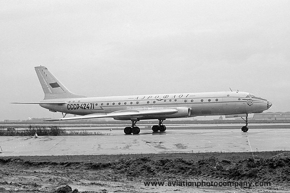 Aeroflot Tupolev Tu-104 CCCP-42471 (1970)