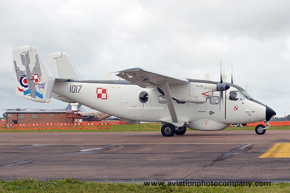 Polish Air Force PZL M-28B 1017 at RIAT Fairford (2016)