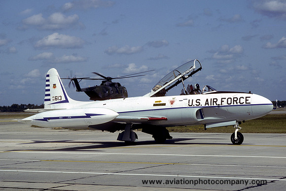 USAF 48 FIS Lockheed T-33A 58-0613 (1982)