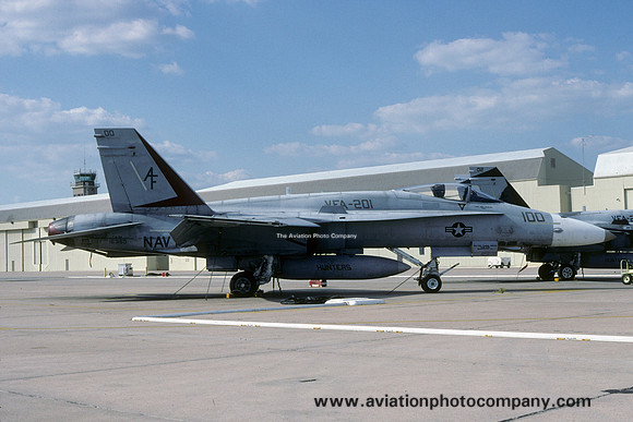 US Navy VFA-201 McDonnell Douglas F/A-18A Hornet 163150/AF-100 (2001)