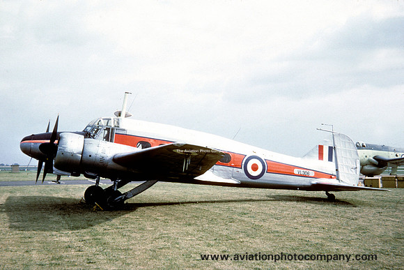RAF Waddington Station Flight Avro Anson C.19 VL306 (1964)