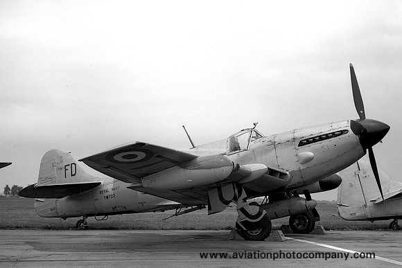 Royal Navy 771 Squadron Fairey Firefly TT.4 TW722/FD (1953)