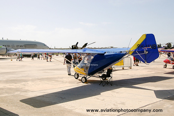 Rand Kar X-Air Microlight 9H-UNB at Malta Airshow (2012)