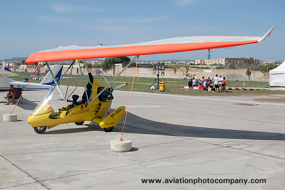 Apollo DeltaJet 2 Microlight 9H-UDJ at Malta Airshow (2012)