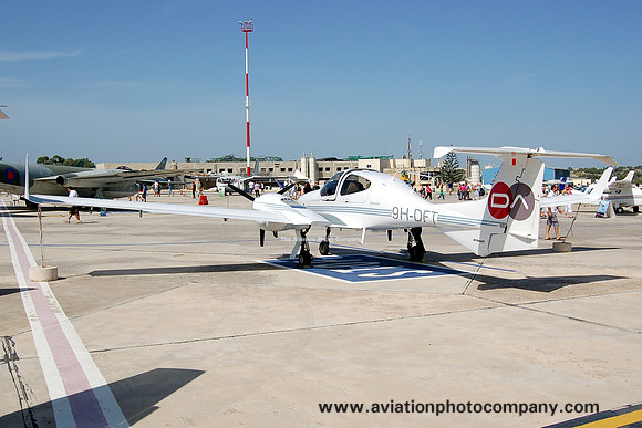 Diamond Aviation Diamond DA-42 9H-DFT at Malta Airshow (2012)