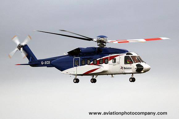 Bristow Helicopters Sikorsky S-92 G-XCII at Prestwick (2012)