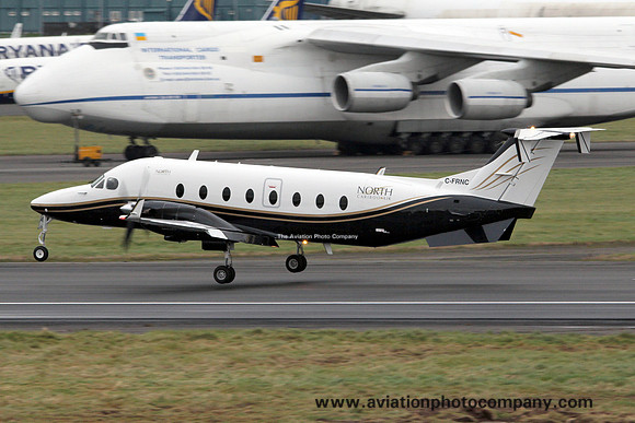 North Cariboo Air Beech 1900D C-FRNC at Prestwick (2012)