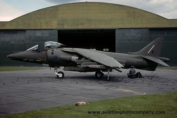 RAF Hawker Siddeley Harrier GR.7 ZD465 (1990)