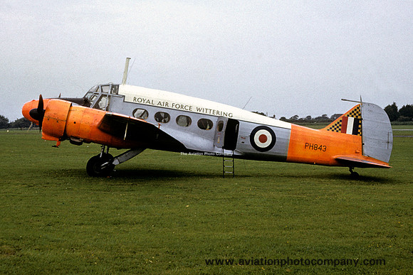 RAF Wittering Station Flight Avro Anson C.19 PH843 (1960)