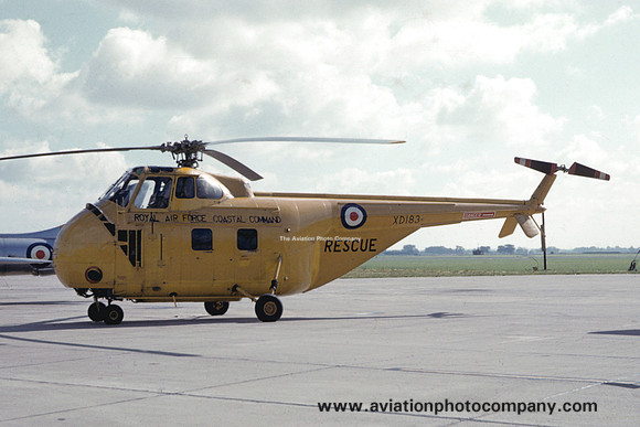 RAF 228 Squadron Westland Whirlwind HAR.4 XD183 at RAF Leconfield (03.09.1960)