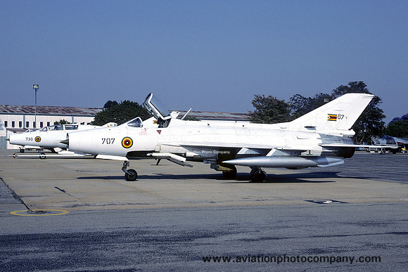 Zimbabwe Air Force 5 Squadron Mikoyan MiG-21 707 (1996)
