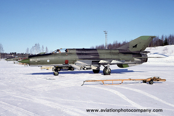 Finnish Air Force HavLLv 31 Mikoyan MiG-21bis MG-135 (1998)