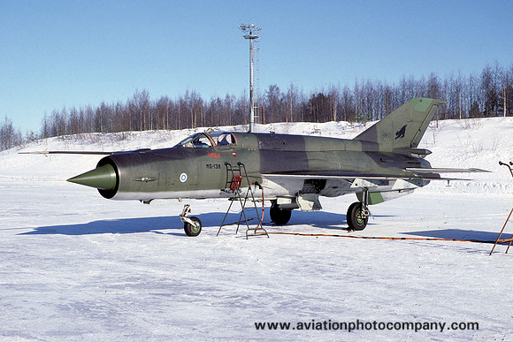 Finnish Air Force HavLLv 31 Mikoyan MiG-21bis MG-138 (1998)