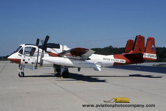 US Army USNTPS Grumman OV-1B Mohawk 62-5866 (1985)