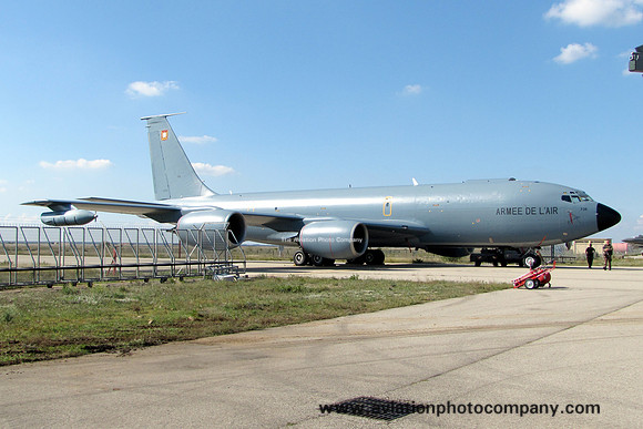 French Air Force GRV02.091 Boeing C-135FR 735 at Istres (2014)