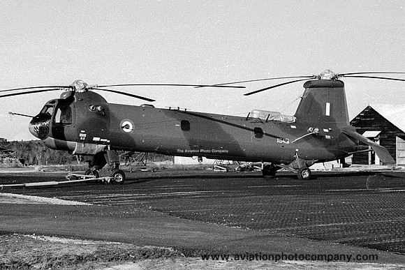 RAF 66 Squadron Bristol Belvedere HC.1 XG451 at Kuching (1965)