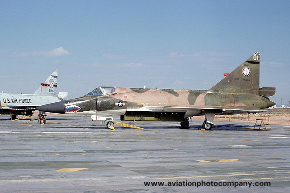 USAF Idaho ANG Convair F-102A 56-1263 (1978)