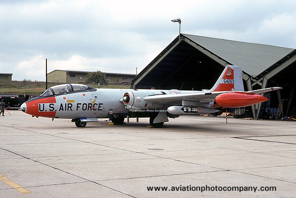 USAF 17 DSES Martin EB-57E Canberra 55-4263 (1978)