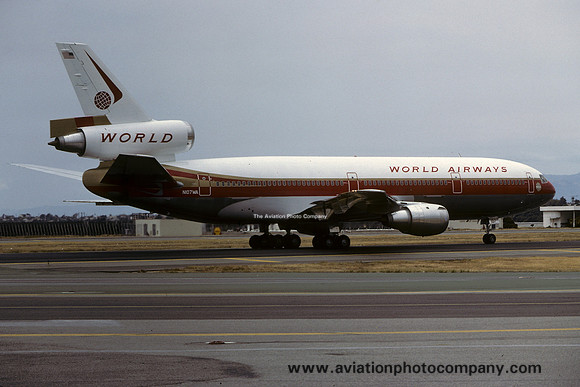 World Airways Douglas DC-10-30 N107WA (1979)