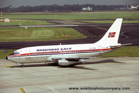 Braathens SAFE Boeing 737-200 LN-SUD (1979)