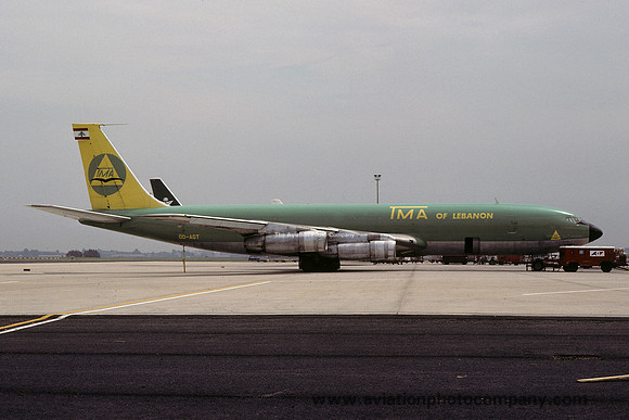 TMA of Lebanon Boeing 707-300C OD-AGT (1979)