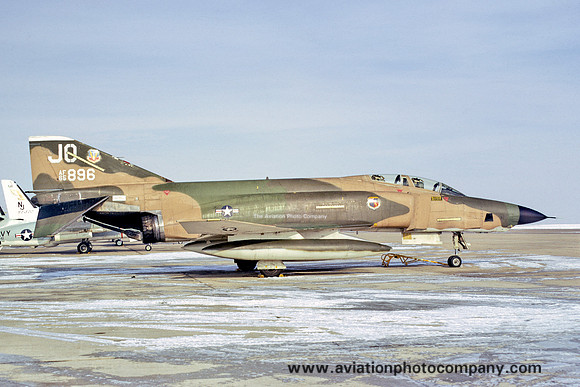 USAF 363 TRW 33 TRTS McDonnell RF-4C Phantom 65-0896/JO (1973)