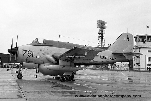 Royal Navy 849 Squadron Fairey Gannet AEW.3 XL481/LM761 (1975)
