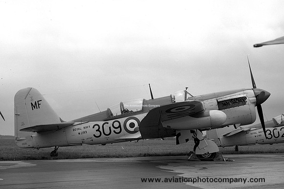 Royal Navy 750 Squadron Fairey Firefly AS.7 WJ193/MF309 (1953)
