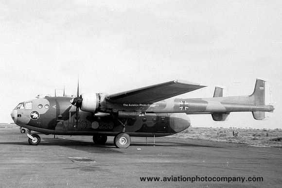 West German Air Force LTG62 Nord 2501 Noratlas GB+329 (1964)
