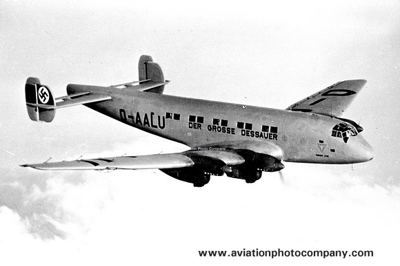 Der Grosse Dessauer Junkers Ju90V-1 D-AALU Air to Air
