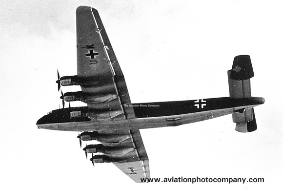 German Air Force Junkers Ju390V-1 GH+UK Air to Air