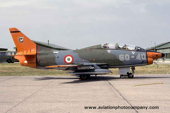 Italian Air Force 60 Stormo FIAT G-91T MM6340/60-40 (1989)