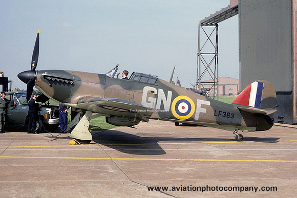 RAF Battle of Britain Memorial Flight Hawker Hurricane IIC LF363/GN-F (1982)