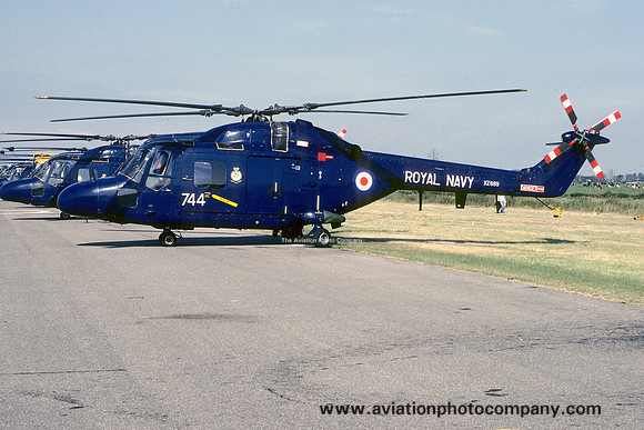 Royal Navy 702 Squadron Westland Lynx HAS.2 XZ689/744 (1979)