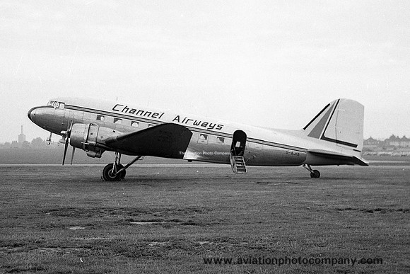 Channel Airways Douglas C-47A G-AJIB (1965)