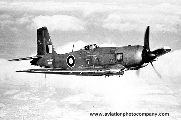 Royal Navy Blackburn Firebrand TF.V EX726 Air to Air