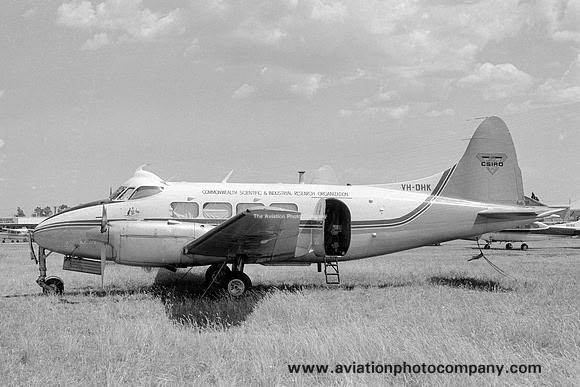 Commonwealth Scientific & Industrial Research Organization De Havilland DH.104 Dove 5 VH-DHK (1983)