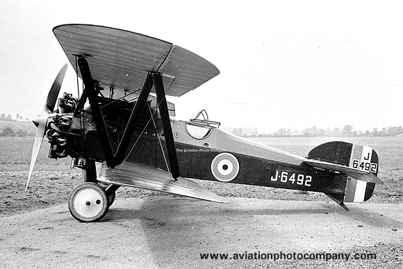 RAF Bristol Badger J6492 with a Jupiter II engine