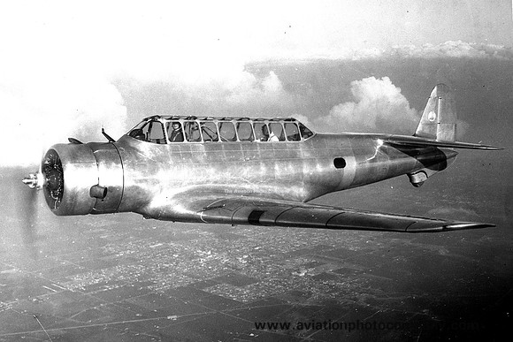 Vultee V-116B Air to Air