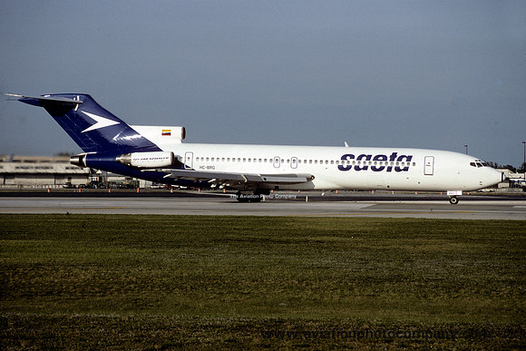 SAETA Ecuador Boeing 727 HC-BRG (1991)